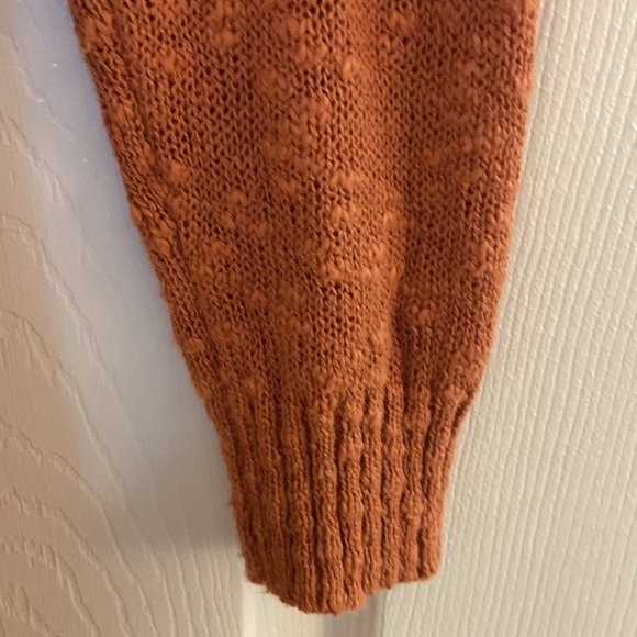 Orange Roxy Long Cardigan - Picture 3 of 4